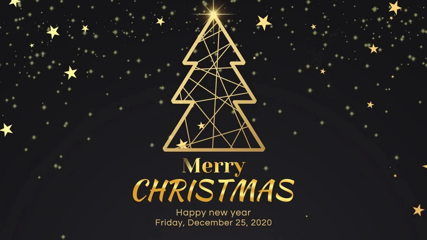 圣诞节圣诞树圣诞老人闪亮装饰电商促销折扣海报PSD模板AI素材【066】